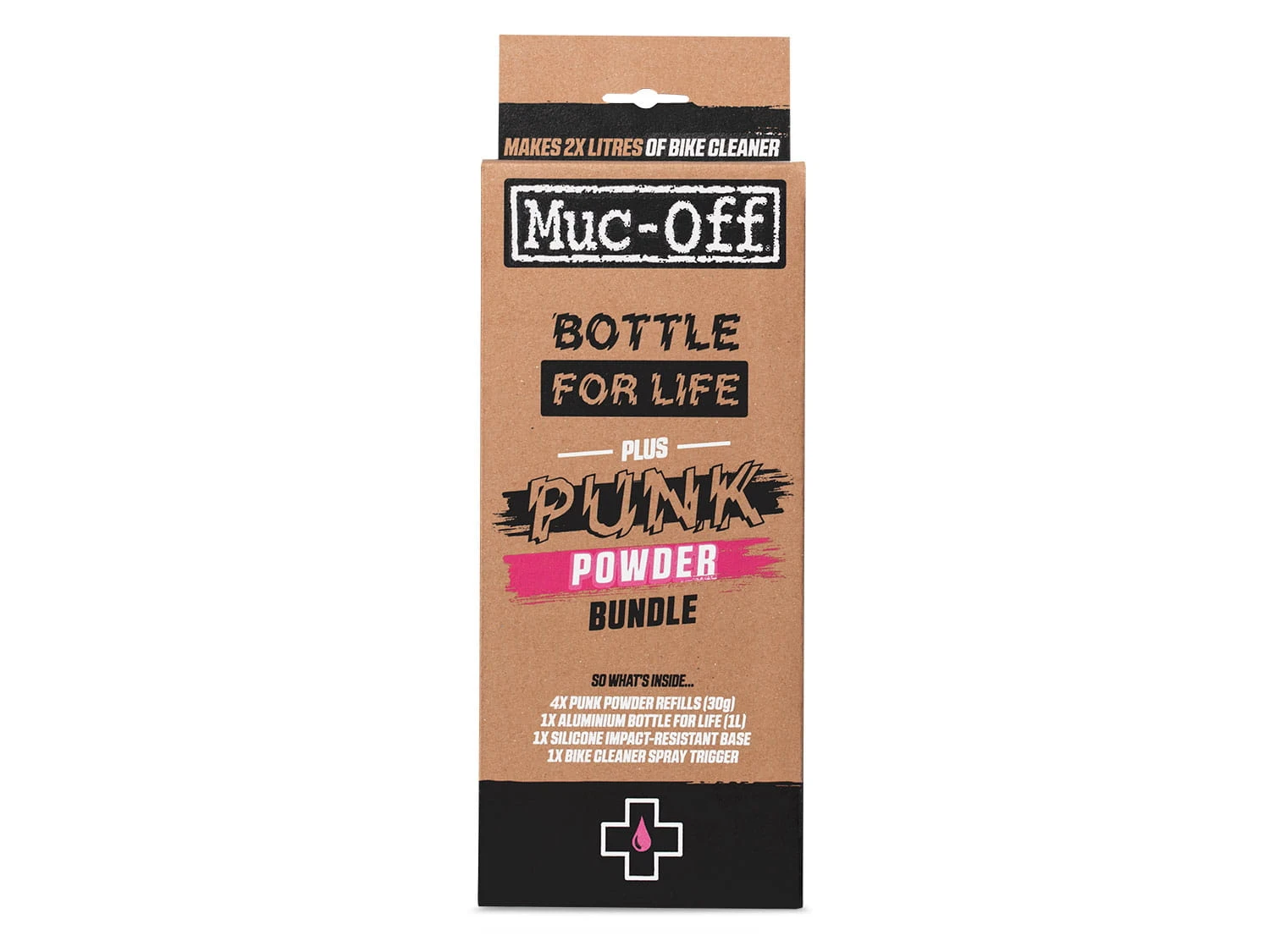Muc-Off Bottle For Life Bundel Incl. 4 X Punk Poeder 4 Muc-Off Bottle For Life Bundel Incl. 4 X Punk Poeder - Afbeelding 2
