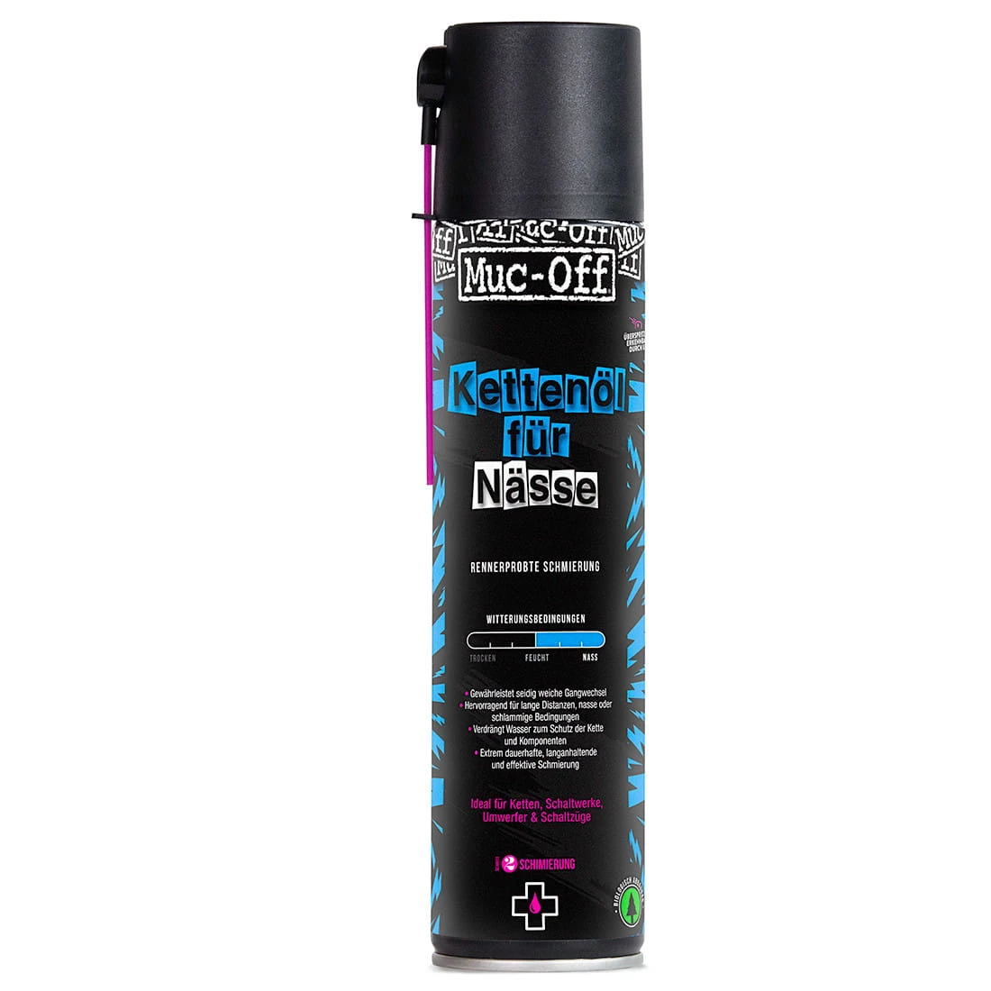 Muc-Off Wet Lube Kettingsmeermiddel - 400 Ml 3 Muc-Off Wet Lube Kettingsmeermiddel - 400 Ml