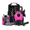 Muc-Off Hogedrukreiniger Moto Set - Zwart/roze 1 Muc-Off Hogedrukreiniger Moto Set - Zwart/roze -Rij Windig Verkoopwinkel muc off hochdruckreiniger bundle pressure washer bundle 1