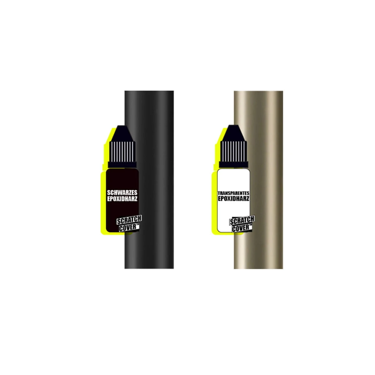 Kras Over Transparant - Reparatieset 4 Kras Over Transparant - Reparatieset - Afbeelding 2